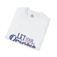 Load image into Gallery viewer, Let Your Orinoco Flow — "What Is Meant For Me Will Find Me In Motion" Inspirational Graphic Tee
