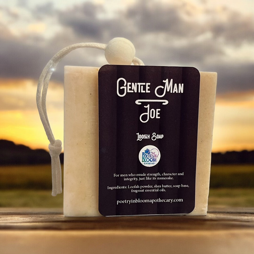 Gentle Man Joe loofah soap